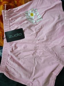 Zudio Pink Colour Women Short XXL Size