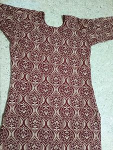 Patterned Kurta