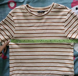Women&#39;s Ribbed Crop Top 🍂