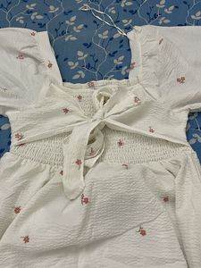 Long white dress