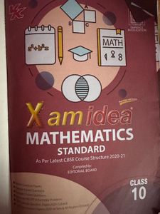 Xam Idea Mathematics Standard Class 10