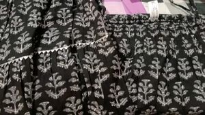 Block Print Kurta And Sharara