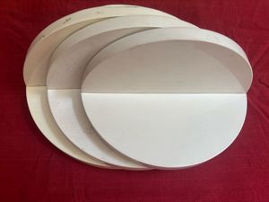 3 Combo Half Moon Shelves (White)