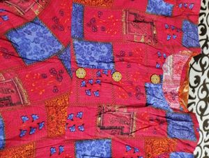 Printed Anarkali Kurti