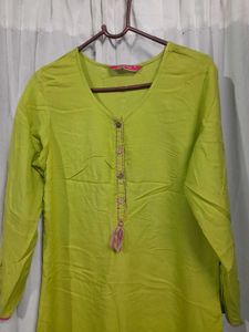 Lime Green Kurta