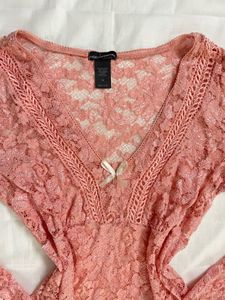 V-neck Lace Top