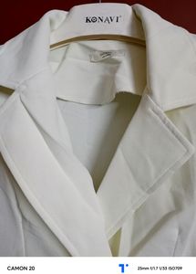 White Formal Divider Dress