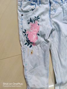Girls Jeans And Tshirt Combo
