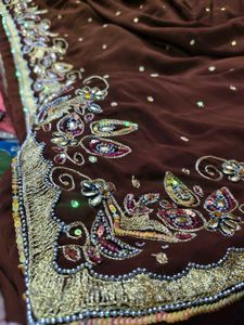 aari tari work saree just buy it very beautiful 😍