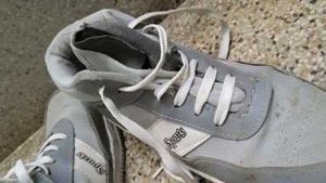 Gray High Top Sneakers