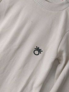 White Long Sleeve Tee