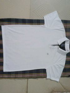 White Polo T-Shirt