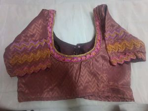Embroidered Saree Blouse