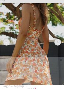 Ruffle Slip Dress