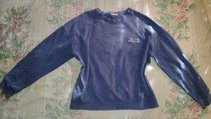 Blue Graphic Sweatshirt