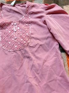full sleeves short kurti