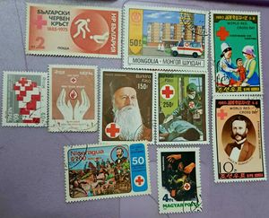STAMPS : RED CROSS THEME