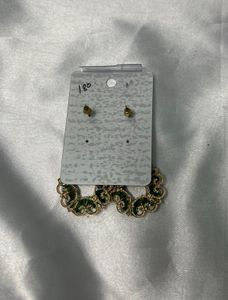 Brand New Green  Earrings