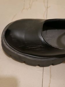 Wedged Loafers Black