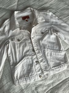 White Denim Jacket
