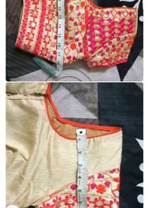 Saree With Designer Blouse