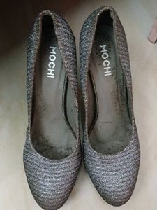 Silver Shoes from Mochi - Size 39