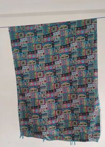 Floral Paisley Print Scarf