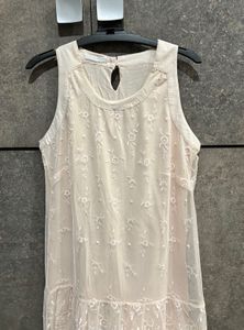 Promod Embroidered Lacey Dress