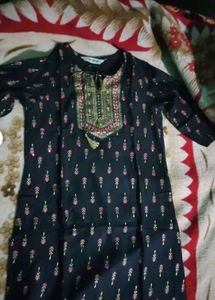 Elegant Black Kurta💞💗