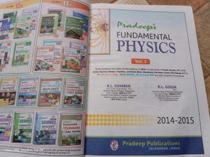 Pradeep Physics Class12 Vol 1