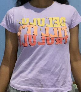 Lilac Graphic Tee