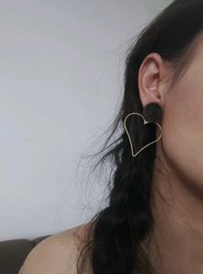Heart Statement Earrings