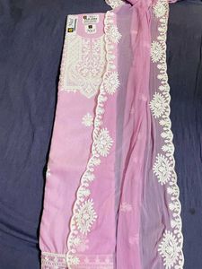 lavender Nics Rajni Unstitched Dress Material