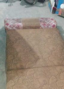 Foldable Sofa Bed - Brown