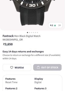 Mens Orignal Fastrack Watch