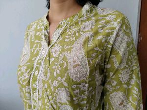 Green Kurta