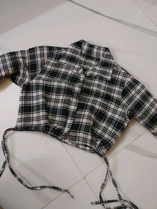 Plaid Crop Top