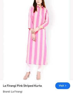 Cute Stripped Kurti😍❤️