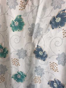 SALE‼️Blue Suit Set With Vibrant Floral Print