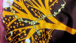Golden Necklace And Earrings Combo Pack