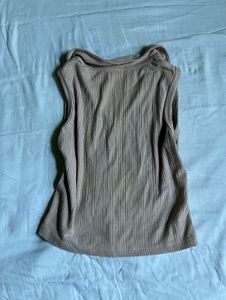 Ribbed V-Neck Top
