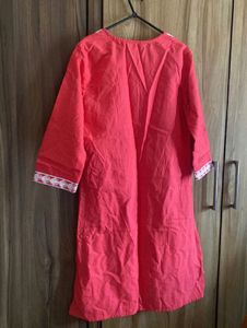 Diwali Sale Tomato Red Kurti