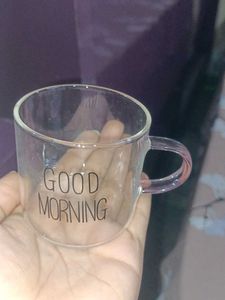 Good Morning Glass Mug