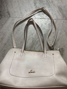 Lavie White Tote Bag✨🦢🤍