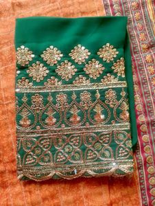 Elegant design saree