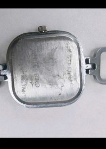 White bird Silver Watch