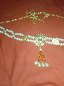 Pearl Embellished Belt