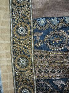 Golden Anarkali Dress