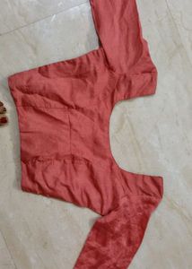 Peachy Coral Blouse