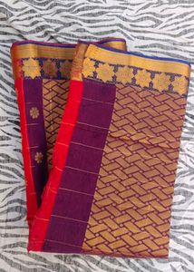 red colour beautiful saree